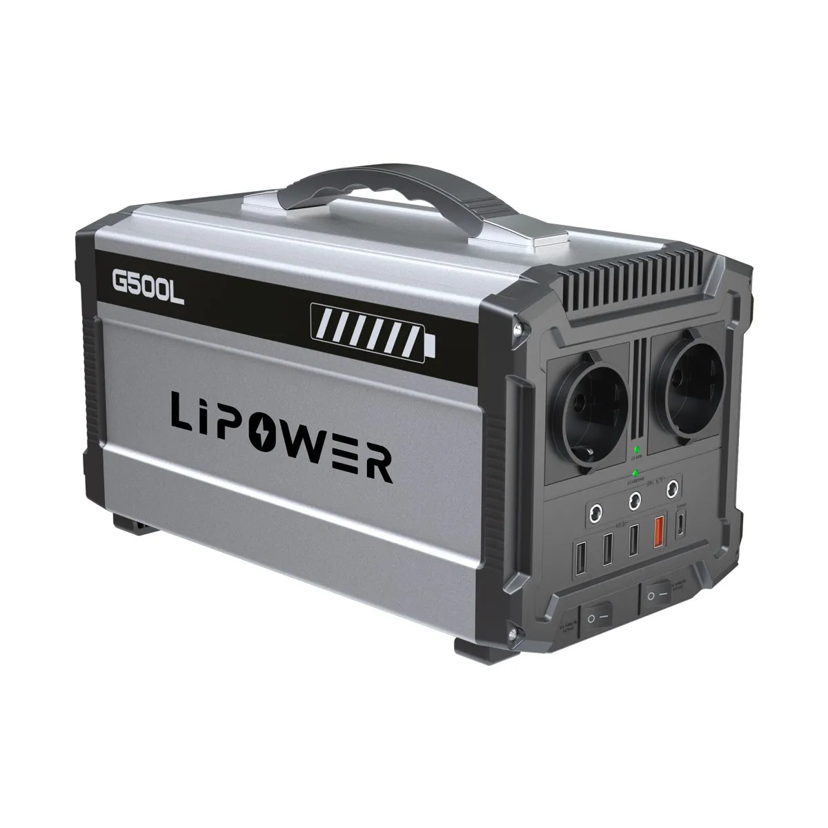 12V 36Ah 500 watt portable power station - G500L - الصورة 2