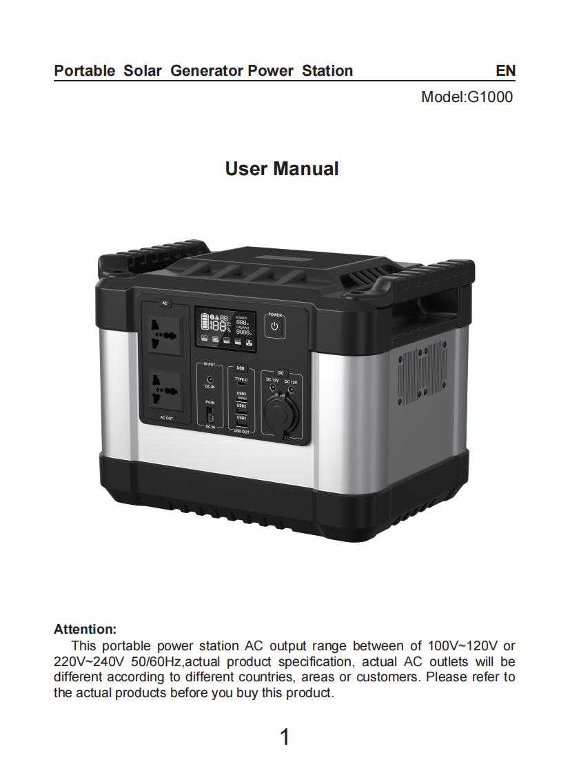 G1000 Manual 00