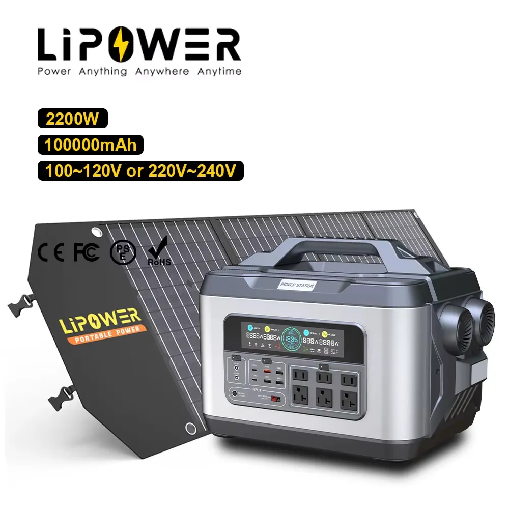 Obraz 2200 watt solar generator - M2200L-S - Obraz 4