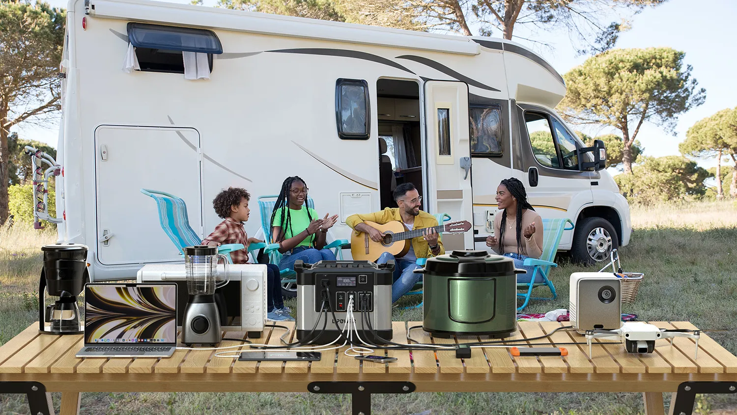 G1000 - China1000w battery generator for rv food truck - الصورة 4