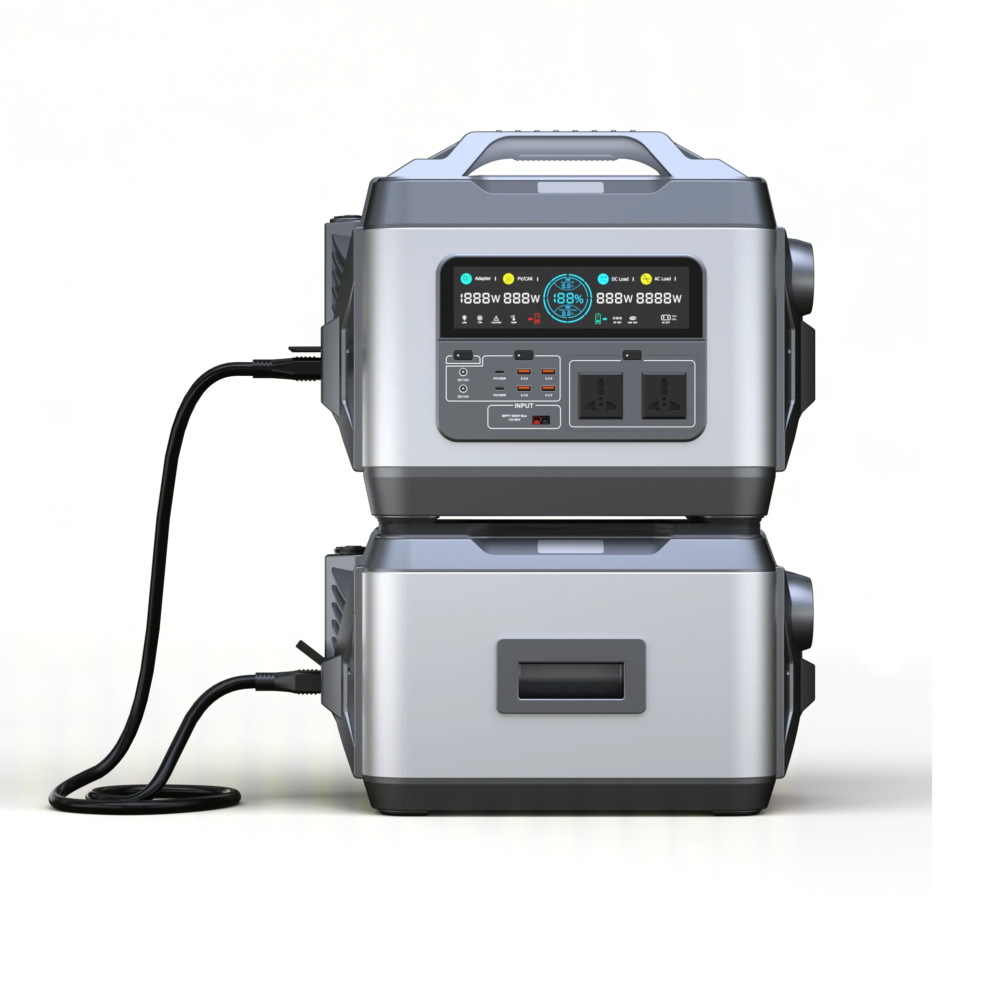 محطة طاقة محمولة بقوة 3000 واط