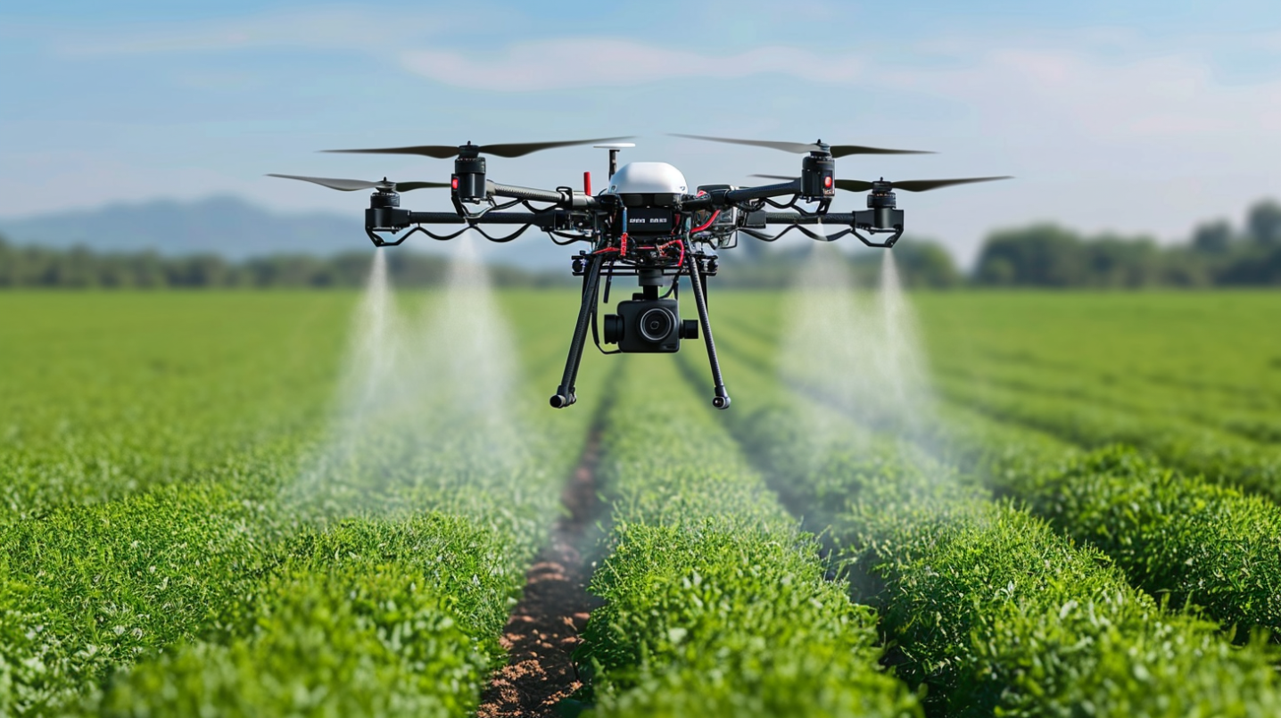 درون زراعي يرش المحاصيل