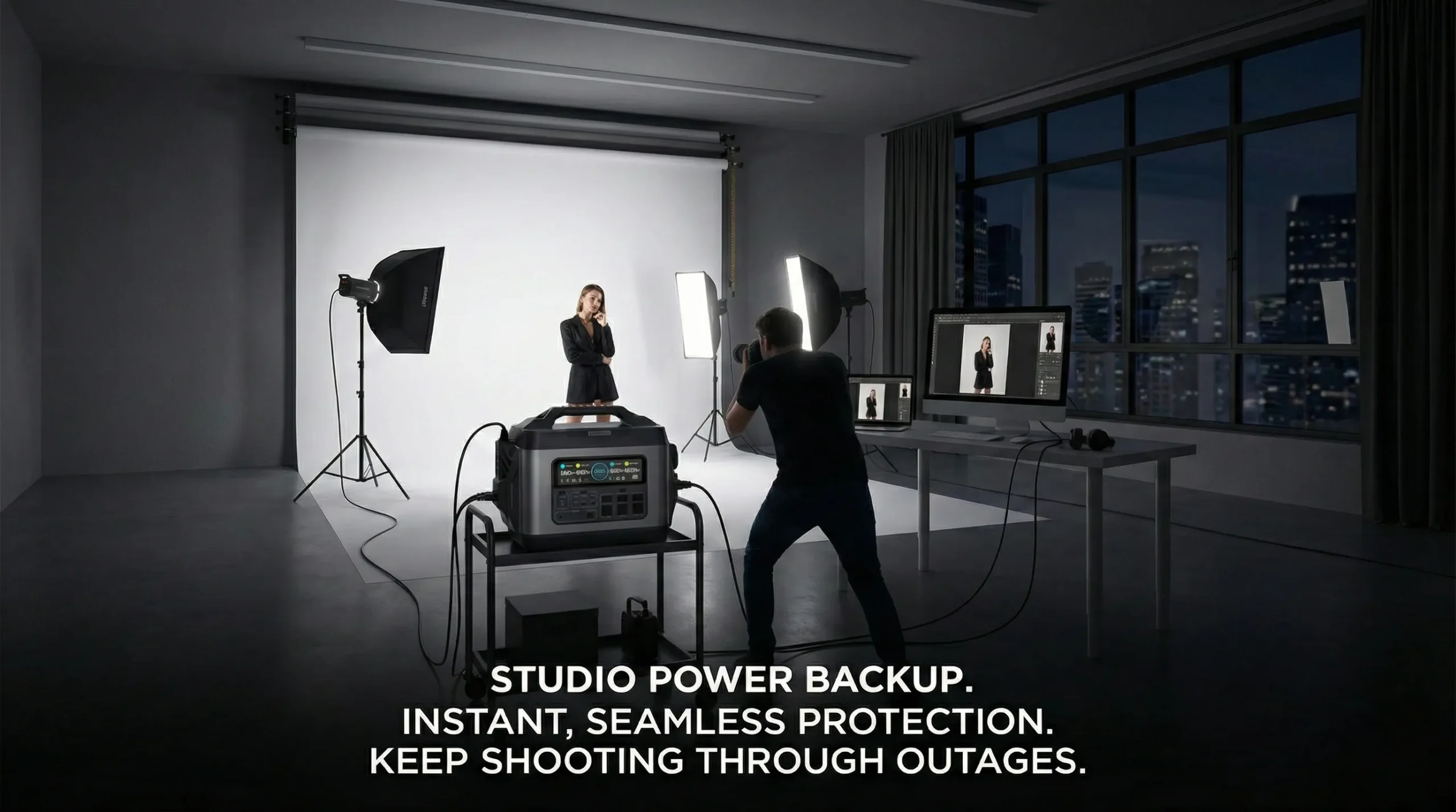 Studio Tragbare Stromstation Backup