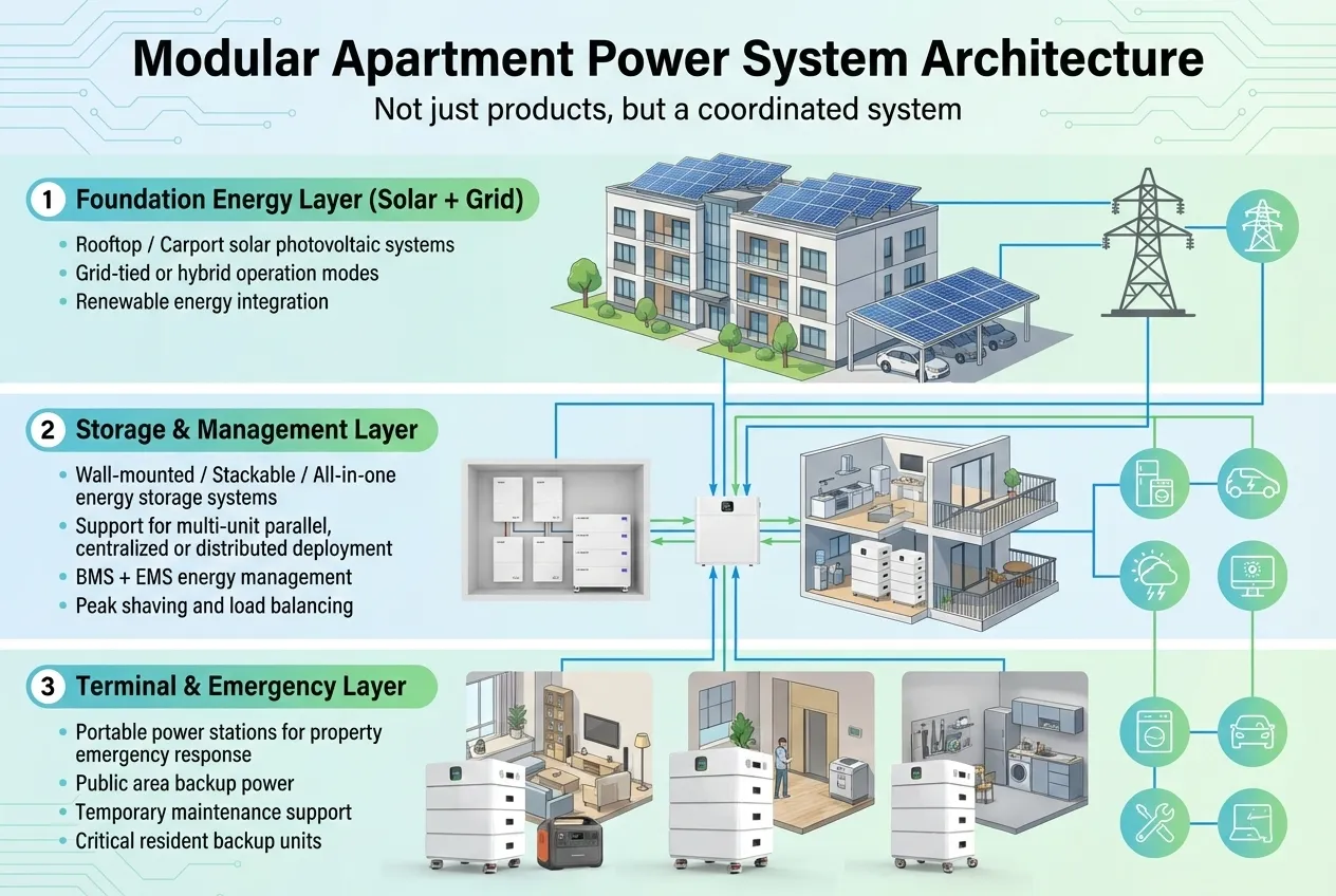 Apartment Energy Solutions | Lipower lithium battery Energy storage system - Apartment Energy Management Systems Integration Implementation Guidelines