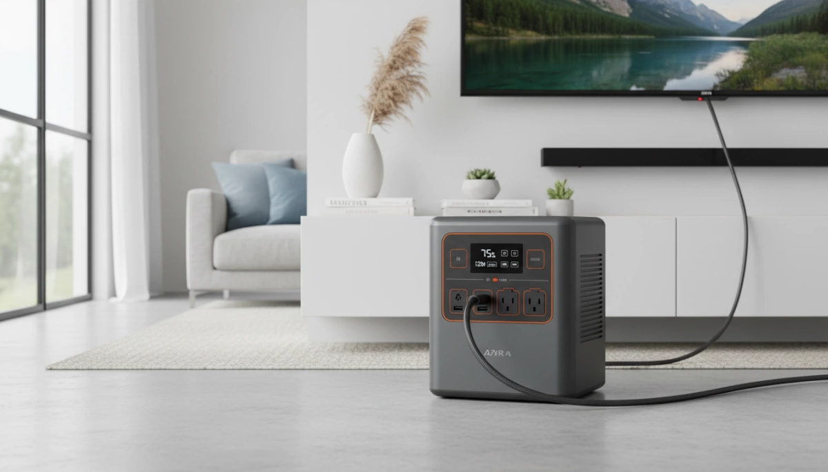 What Size Portable Power Station Do I Need to Run a TV Efficiently