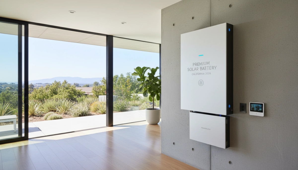 Premium Solar Battery Hardware California 2026