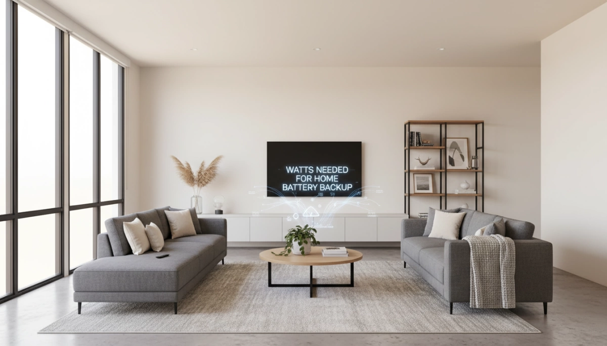 How Many Watts Does It Take to Run a House Guide - Energy storage ...