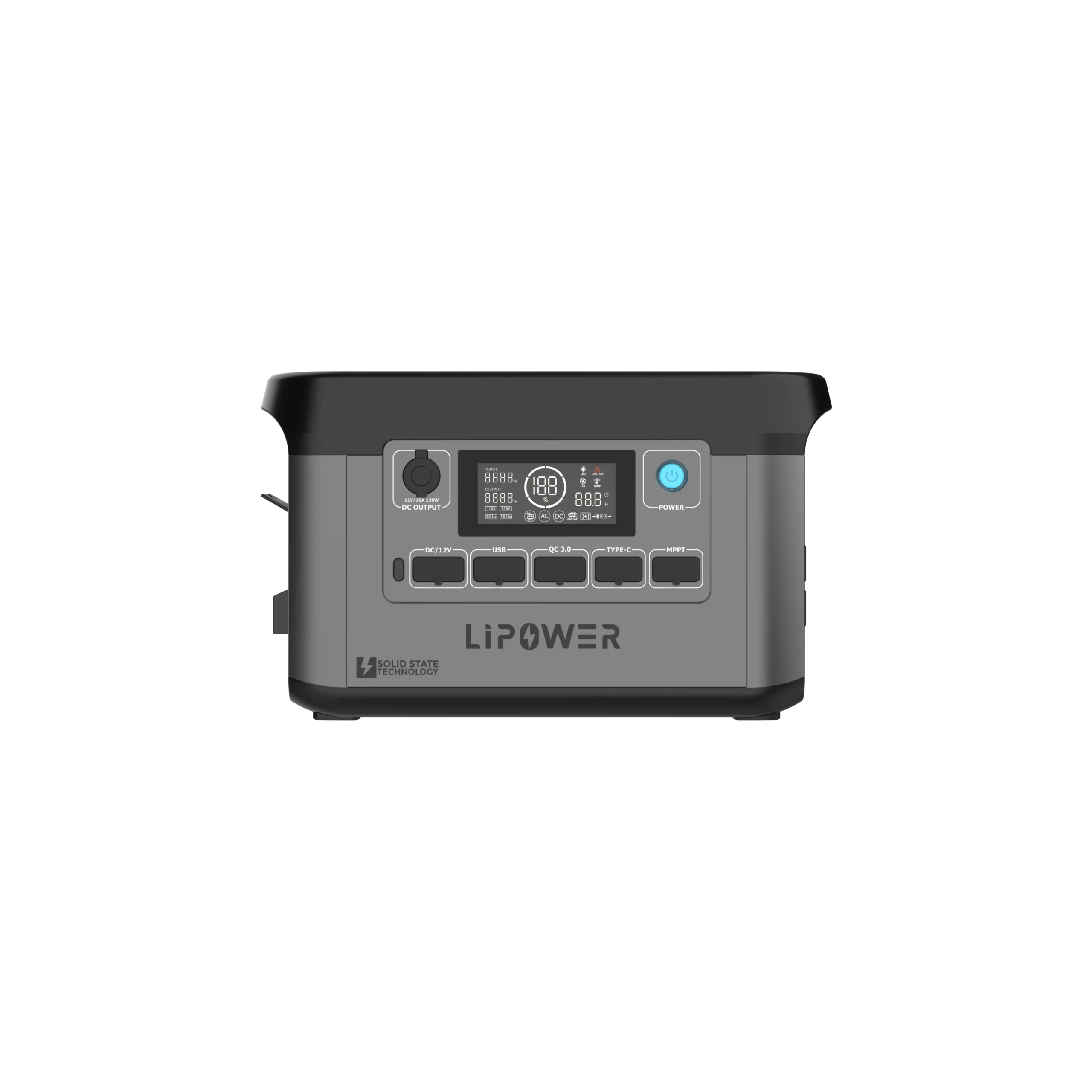 محطة الطاقة المحمولة بالوحدة الصلبة Lipower G2000