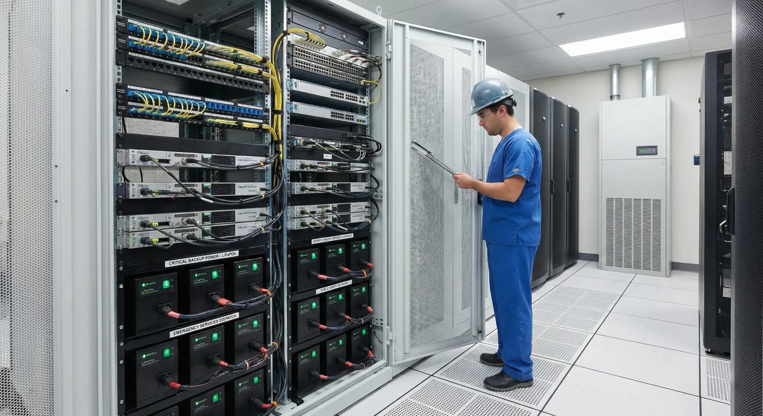 Ziekenhuis Back-up Telecom Power Systeem