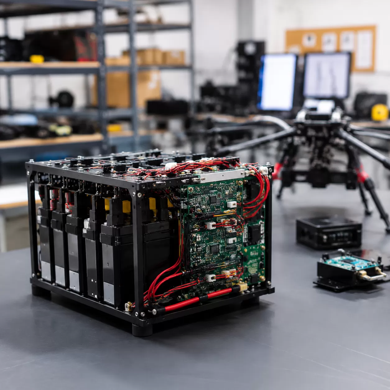 Systèmes de gestion de batterie UAV industriels
